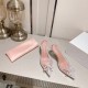 Amina Muaddi Rosie Glass Sling Amina Muaddi Rosie Glass Sling