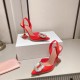 Amina Muaddi Begum Glass Crystal-embellished Pvc Slingback Amina Muaddi Begum Glass Crystal-embellished Pvc Slingback
