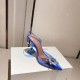 Amina Muaddi Begum Glass Crystal-embellished Pvc Slingback Amina Muaddi Begum Glass Crystal-embellished Pvc Slingback